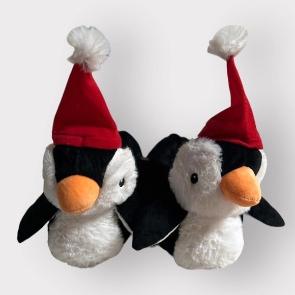 Penguins Kids Slippers Size Small 5/6 - Picture 1 of 13